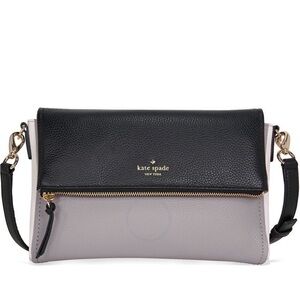 Kate Spade Cobble Hill Leather Crossbody Bag – Neutral – Structured Classic